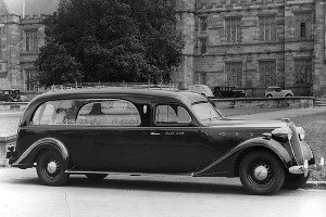 Historic hearse