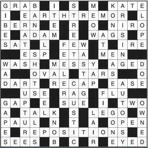 Crossword 14 - 5502