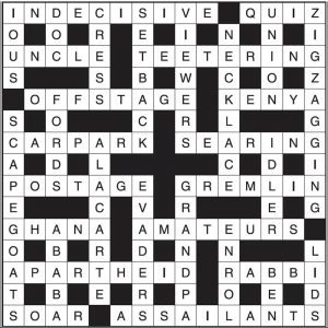 Crossword 15 - 5503