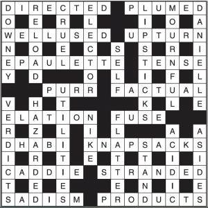 Crossword 6 - 5462