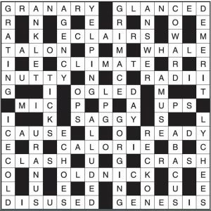 Crossword 9 - 5465