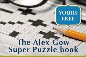 Alex Gow Super Puzzle Book.