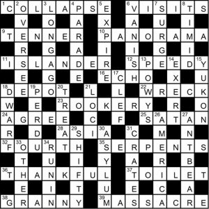 Crossword 68