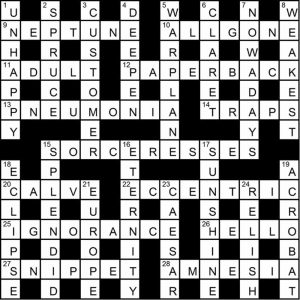 Crossword 73