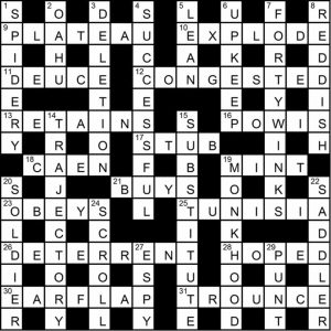 Crossword 74
