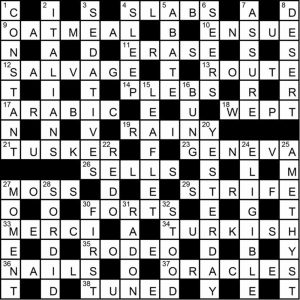 Crossword 75