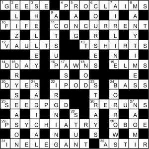 Crossword 76