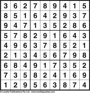 Sudoku 27 Level 2