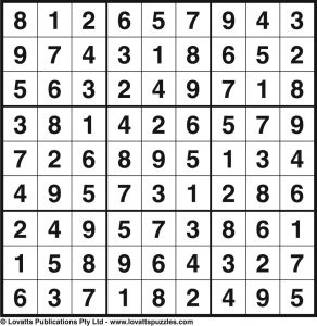 Sudoku 29 Level 3