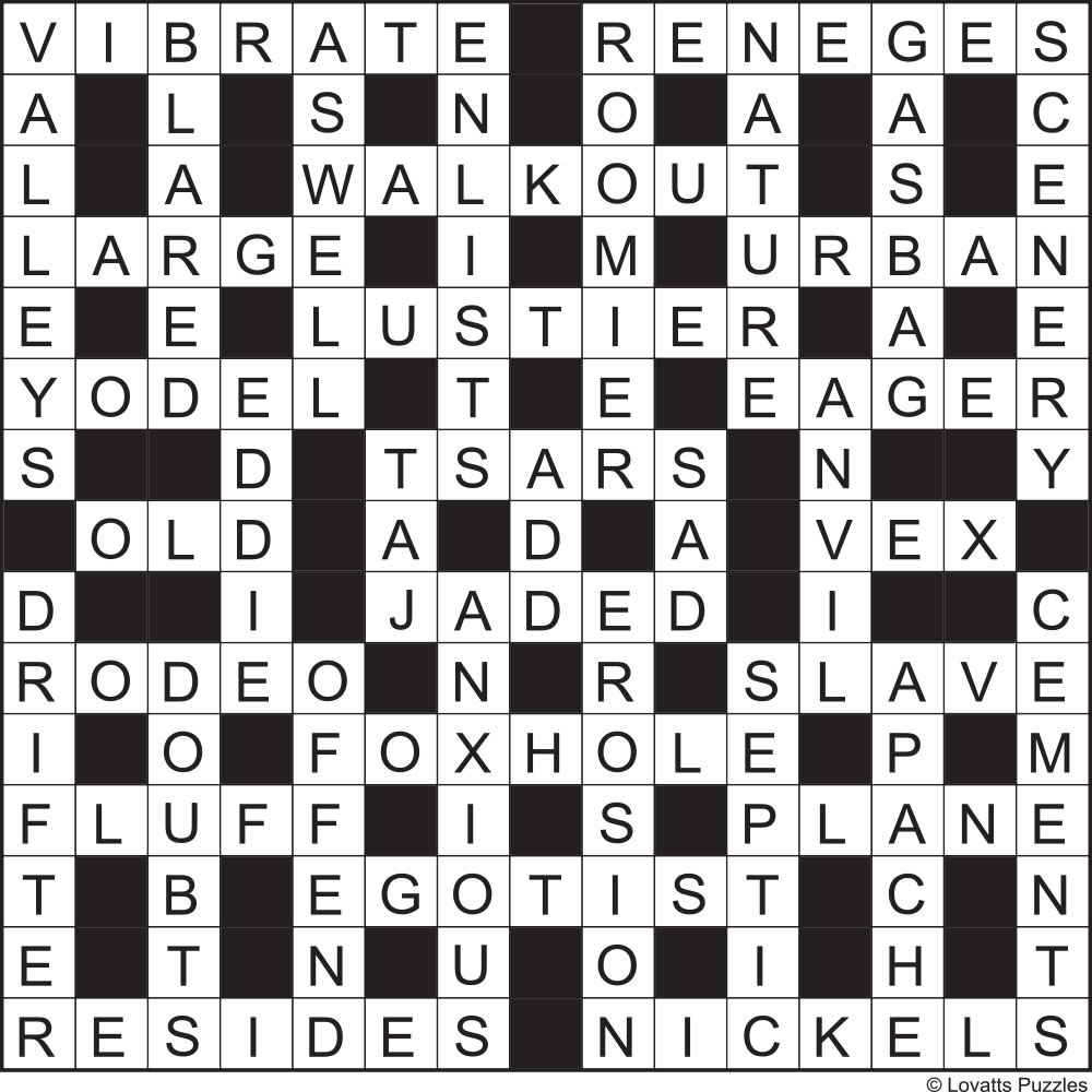 Crossword 119