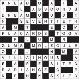 Crossword 191