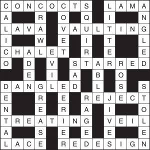 Crossword 201