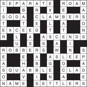 Crossword 233