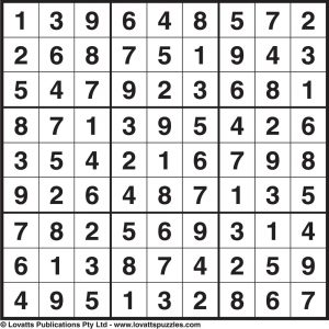 Sudoku 81