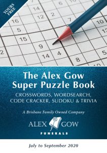 Alex Gow Funerals Puzzle Book Fifteen