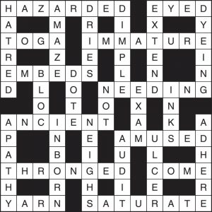Crossword 257
