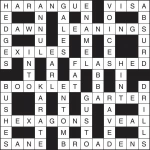 Crossword 269