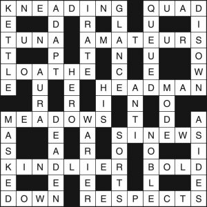 Crossword 273