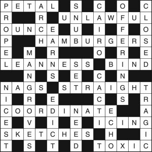 Crossword 274