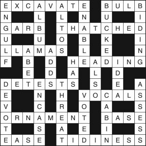 Crossword 285