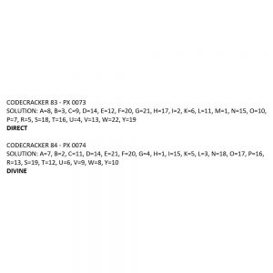 Code Cracker February 2021