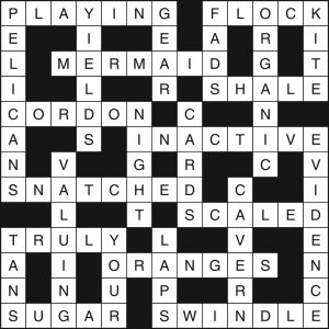 Crossword 291