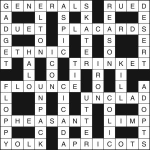 Crossword 293