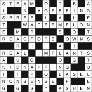 Crossword 294