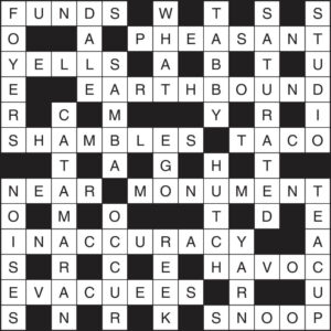 Crossword 310