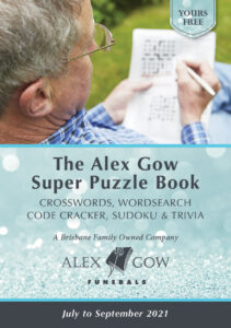 Alex Gow Funerals Puzzle Book Nineteen