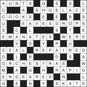 Crossword 346
