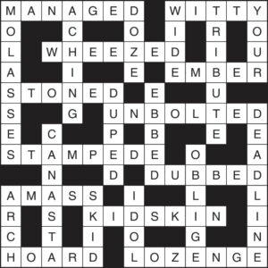 Crossword 351