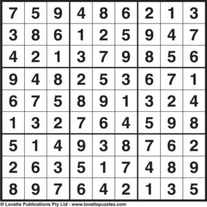 Sudoku 122