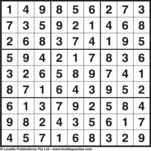 Sudoku 125