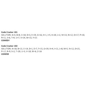 Code Cracker January