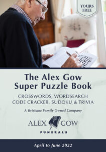 Alex Gow Funerals Puzzle Book Twenty Two