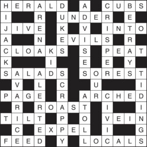 Crossword 374