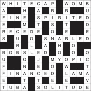 Crossword 375