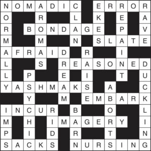 Crossword 377