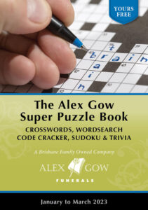 Alex Gow Funerals Puzzle Book Twenty Five