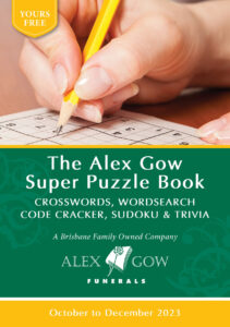 Alex Gow Funerals Puzzle Book Twenty Eight