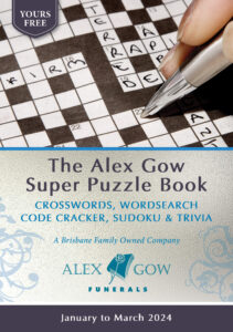 Alex Gow Funerals Puzzle Book Twenty Nine