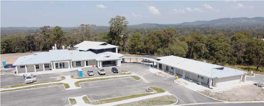 Rendering of Thornlands Crematorium, now in construction